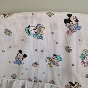 Vintage Disney Baby Bed Ruffled Skirt